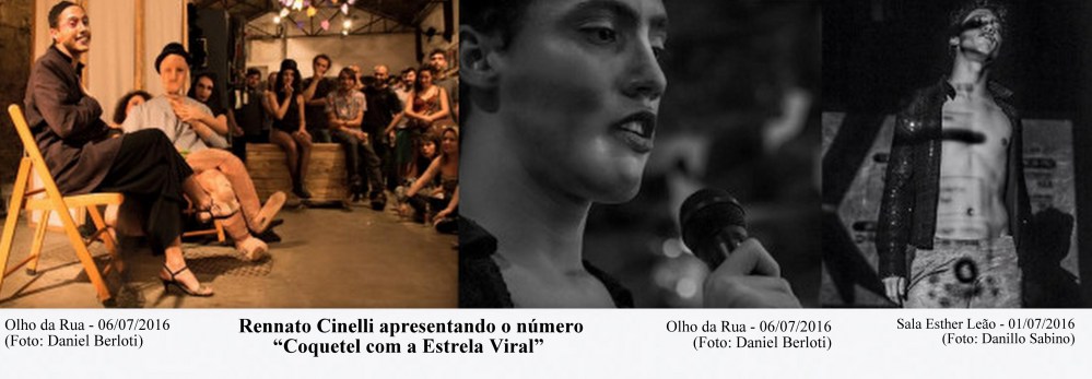 Coquetel com a Estrela Viral