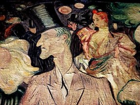 Valentin le Desossé. Fresque de Mahé (1950) Moulin Rouge.