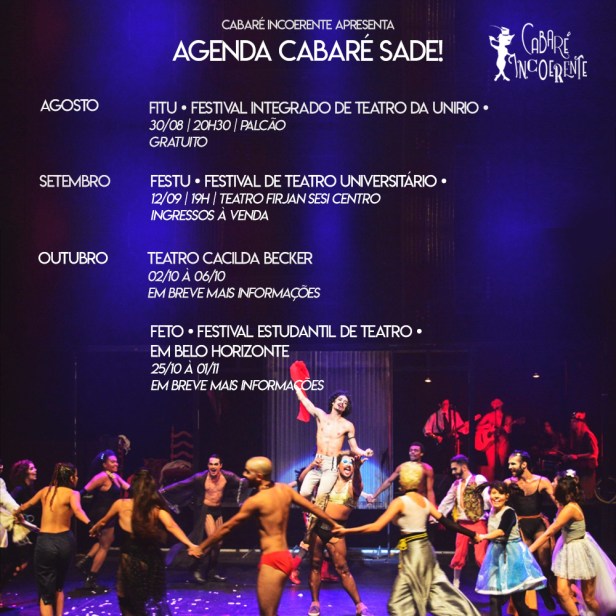 Agenda Cabaré Sade